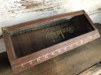 画像8: Vintage 1900s Reelastic Webbing Counter Display Wood Case (T193) 