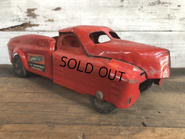 画像5: 40s 50s Vintage Buddy L Toy  Fire Department Emergency (T193) 