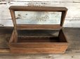 画像11: Vintage 1900s Reelastic Webbing Counter Display Wood Case (T193) 