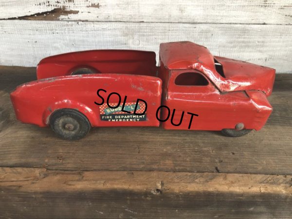 画像6: 40s 50s Vintage Buddy L Toy  Fire Department Emergency (T193) 