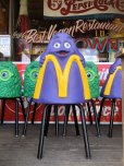 画像1: Vintage Mcdonald's Playland Chair Grimace (S198） (1)