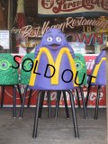 Vintage Mcdonald's Playland Chair Grimace (S198）