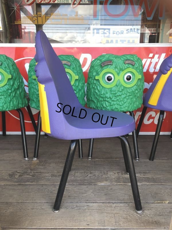 画像4: Vintage Mcdonald's Playland Chair Grimace (S198）