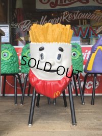 Vintage Mcdonald's Playland Chair French Fry (S199）