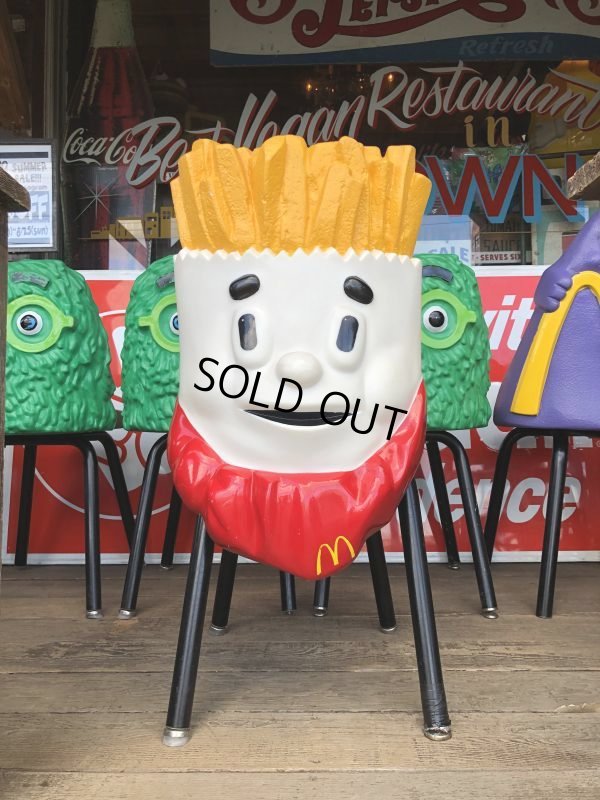 画像1: Vintage Mcdonald's Playland Chair French Fry (S199）