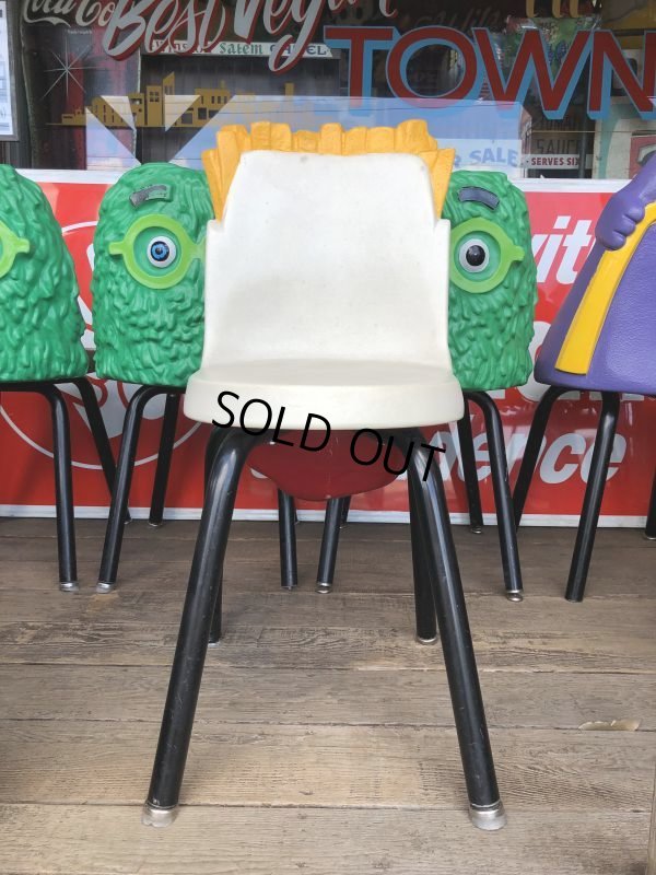 画像3: Vintage Mcdonald's Playland Chair French Fry (S199）