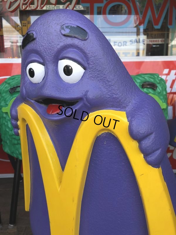 画像8: Vintage Mcdonald's Playland Chair Grimace (S198）