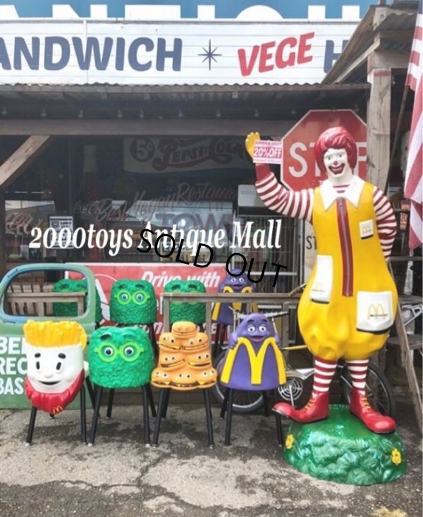 画像10: Vintage Mcdonald's Playland Chair Fry Guy (S201）