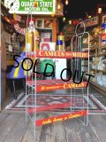 50s Vintage CAMEL Cigarette Store Display Wire Rack (T204）