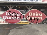 Vintage DAIRY QUEEN Huge Sign (T217)