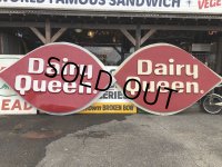 Vintage DAIRY QUEEN Huge Sign (T217)