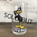 1976 Vintage Glass Looney Tunes Welch's  Daffy Duck (w460)