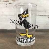 1976 Vintage Glass Looney Tunes Welch's  Daffy Duck (w460)