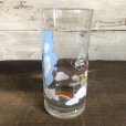 画像2: 1983 Pizza Hut Vintage Glass Care Bear Grumpy (w468) (2)