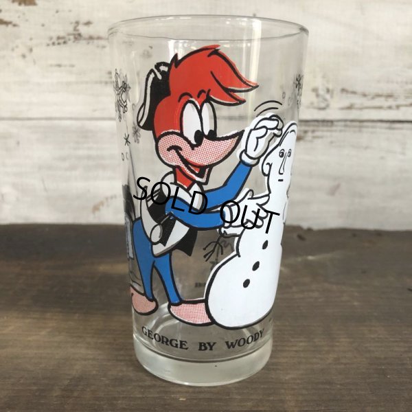 画像1: 1973 Arby's Vintage Glass George by Woody (w476)