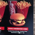 画像3: 1991 Vintage McDonalds Trance Light Sign CHEESEBURGER COMBO (T219)