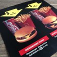 画像4: 1991 Vintage McDonalds Trance Light Sign CHEESEBURGER COMBO (T219)