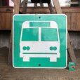 画像1: Vintage Road Sign Bus (T228) (1)