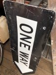 画像4: Vintage Road Sign ONE WAY (T227)