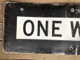 画像6: Vintage Road Sign ONE WAY (T227)