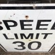 画像2: Vintage Road Sign SPEED LIMIT 30 (T229) (2)