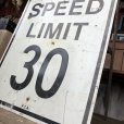 画像4: Vintage Road Sign SPEED LIMIT 30 (T229)