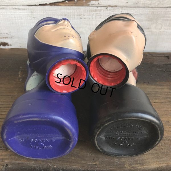 画像9: Vintage Soaky Bobble Bath bottle BATMAN & ROBIN Set (T240)