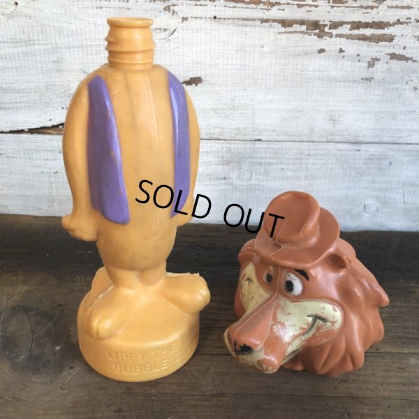 画像7: Vintage Soaky Bobble Bath bottle Lippy the Lion (T234)