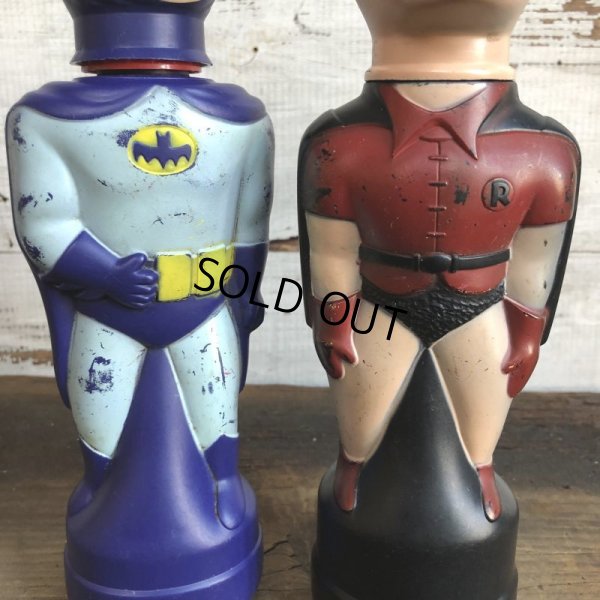 画像6: Vintage Soaky Bobble Bath bottle BATMAN & ROBIN Set (T240)