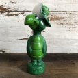 画像1: Vintage Soaky Bobble Bath bottle Touche Turtle (T235) (1)