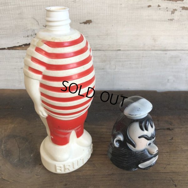 画像9: Vintage Soaky Bobble Bath bottle Popeye's Brutus (T241)