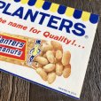 画像3: 1960s Vintage Advertising Store Decals Sign Planters Mr.Peanuts (T235)