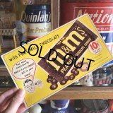 1960s Vintage Advertising Store Decals Sign M&M's (T234)