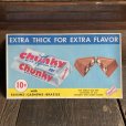 画像2: 1960s Vintage Advertising Store Decals Sign Chunky Chocolate Bar (T236) (2)