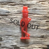 Vintage Planters Mr. Peanut Plastic Pin (T258)