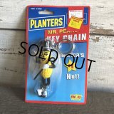 Vintage Planters Mr. Peanut Keychain (T249)