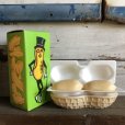 画像1: Vintage Planters Mr Peanut NUTTY Soap Dish AVON (T240) (1)