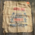 画像2: Vintage Planters Mr. Peanut Burlap Bag (T269) (2)