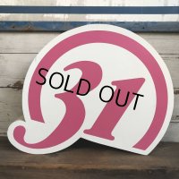 Vintage 31 Baskin-Robbins  Store Display Sign (T271)