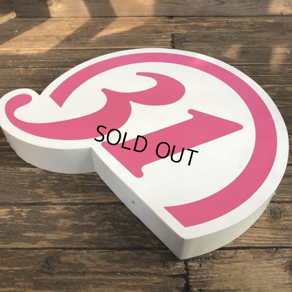 画像4: Vintage 31 Baskin-Robbins  Store Display Sign (T271)