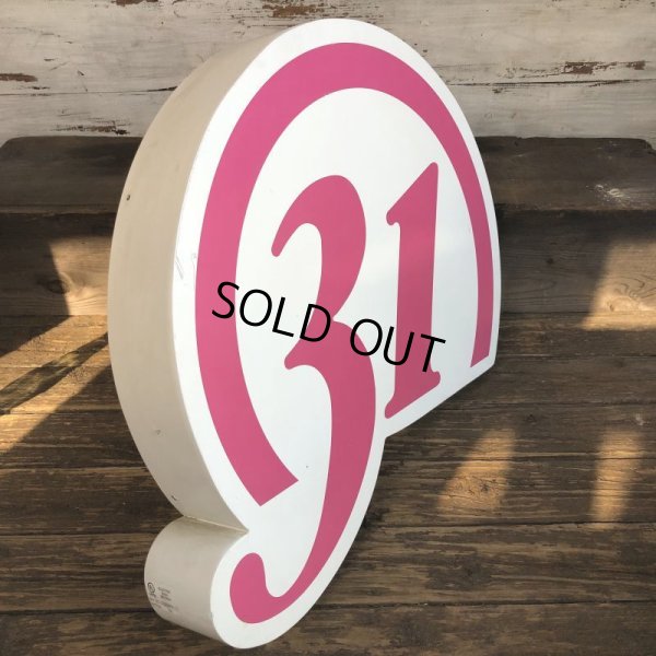 画像3: Vintage 31 Baskin-Robbins  Store Display Sign (T271)