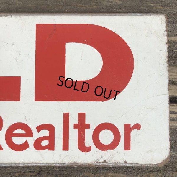 画像7: Vintage Sign SOLD It Pay to call a Realtor (T288)