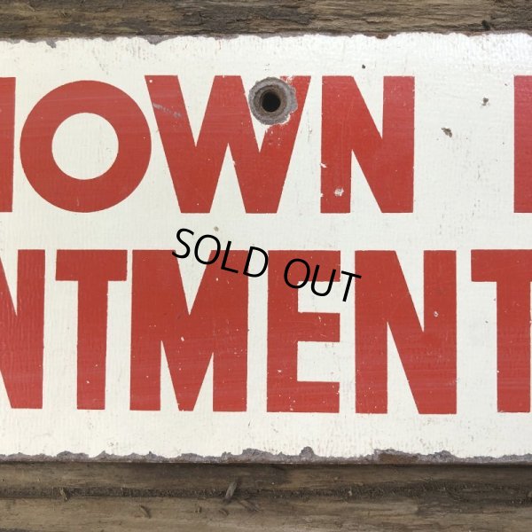 画像6: Vintage Sign SHOWN BY APPOINTMENT ONLY (T289)