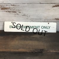 Vintage Sign BY APPOINTMENT ONLY (T290)