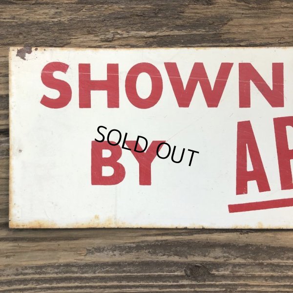 画像5: Vintage Sign SHOWN BY APPOINTMENT ONLY (T291)