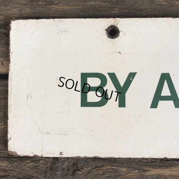 画像8: Vintage Sign BY APPOINTMENT ONLY (T290)