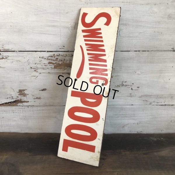 画像3: Vintage Sign SWIMING POOL (T286)