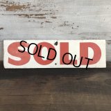 Vintage Sign SOLD (T287)