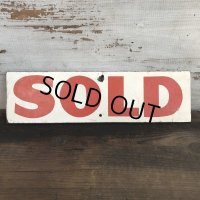 Vintage Sign SOLD (T287)