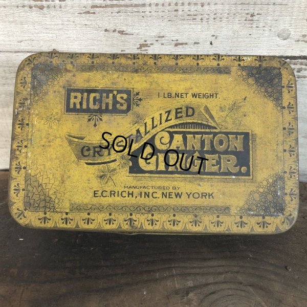 画像7: Vintage Can Rich's Crystallized Canton Ginger (T938)